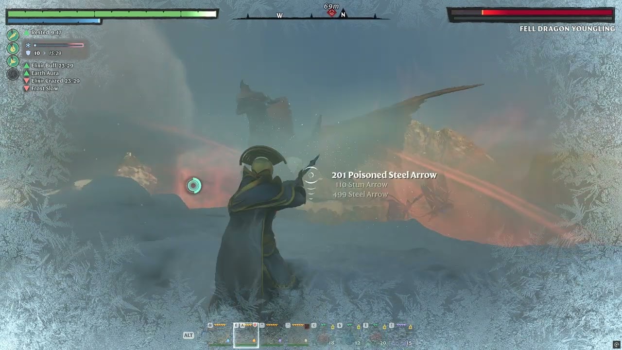 Enshrouded Dragon Boss 2 min fight No cheese