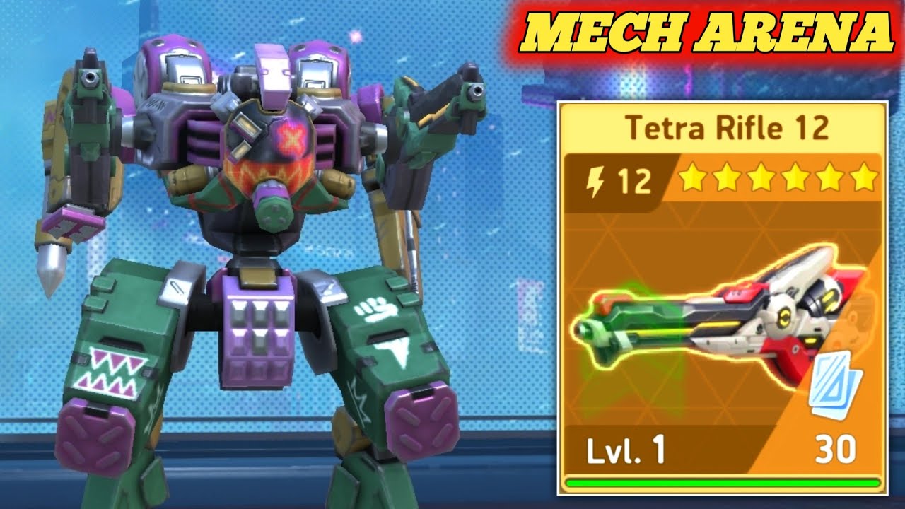 Tetra Rifle On Eclipse: Is Tetra Rifle The Best Sniper? - Mech Arena