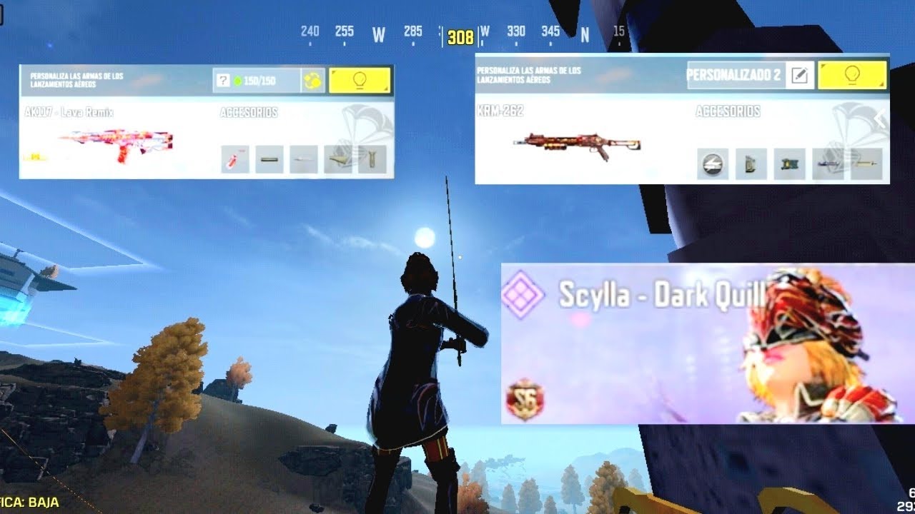 Probando el modo noche en COD Mobile BR ( sale mal 😭 )