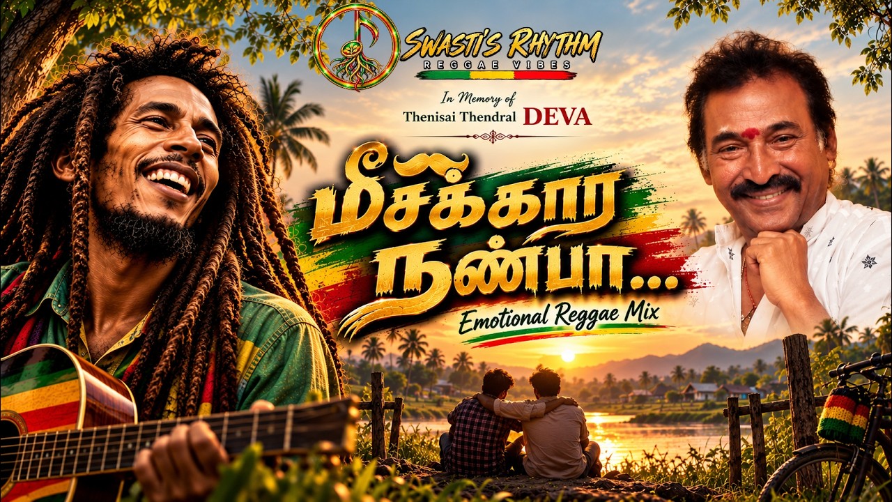 மீசக்கார நண்பா ❤️ Emotional Reggae Mix | In Memory of Thenisai Thendral Deva | Swasti&rsquo;s Rhythm