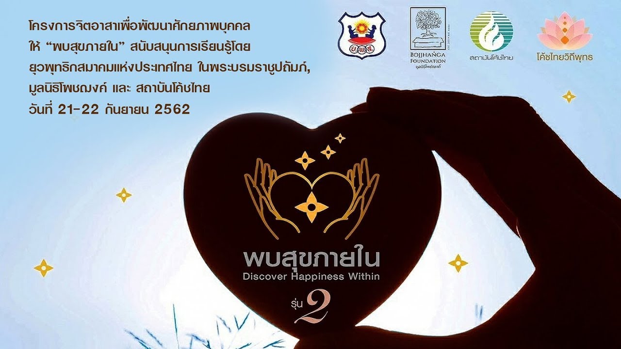 ดร. วรภัทร์ ภู่เจริญ  - สุขสันติกับพลานุภาพแห่งปัจจุบันขณะ 1 (21/09/2562)