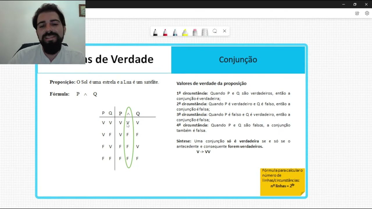 Tabelas de Verdade (Explicação e Resolução)