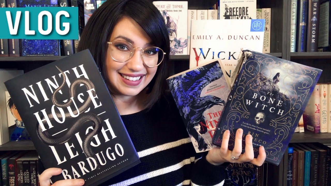 READING VLOG | NINTH HOUSE, WICKED SAINTS, BONE WITCH, and NINTH RAIN