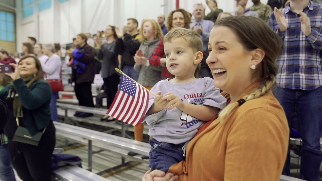 Come Home // Husband + Wife Army Reunion