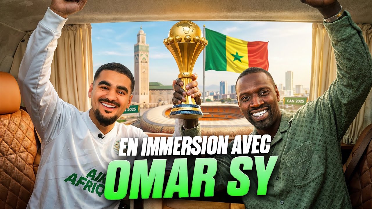 EN IMMERSION AVEC OMAR SY 🌍🎬 (Sénégal, CAN, Cinéma, Confidences…)