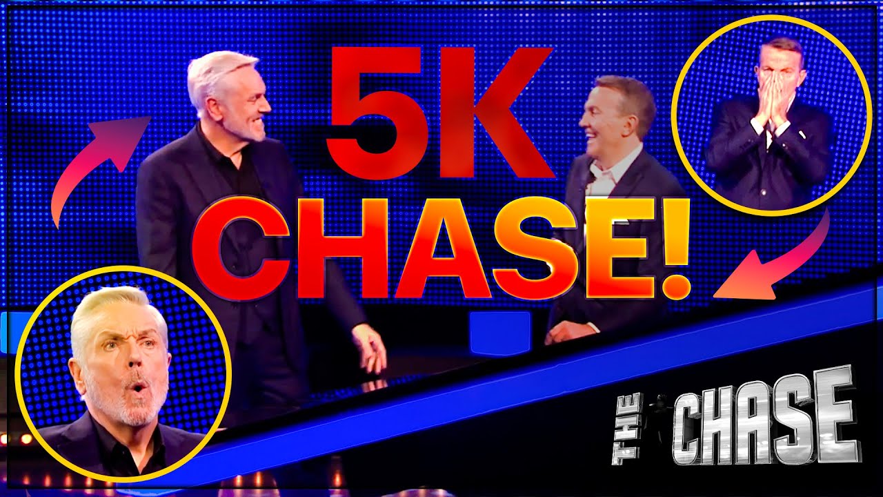 Brian Conley's CHAOTIC Chase against The Vixen! 🫣 | The Chase