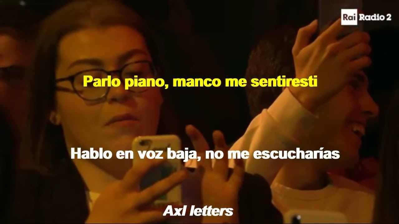 Ultimo - Fateme cant&agrave; (Lyrcs / Sub Espa&ntilde;ol) V&iacute;deo live