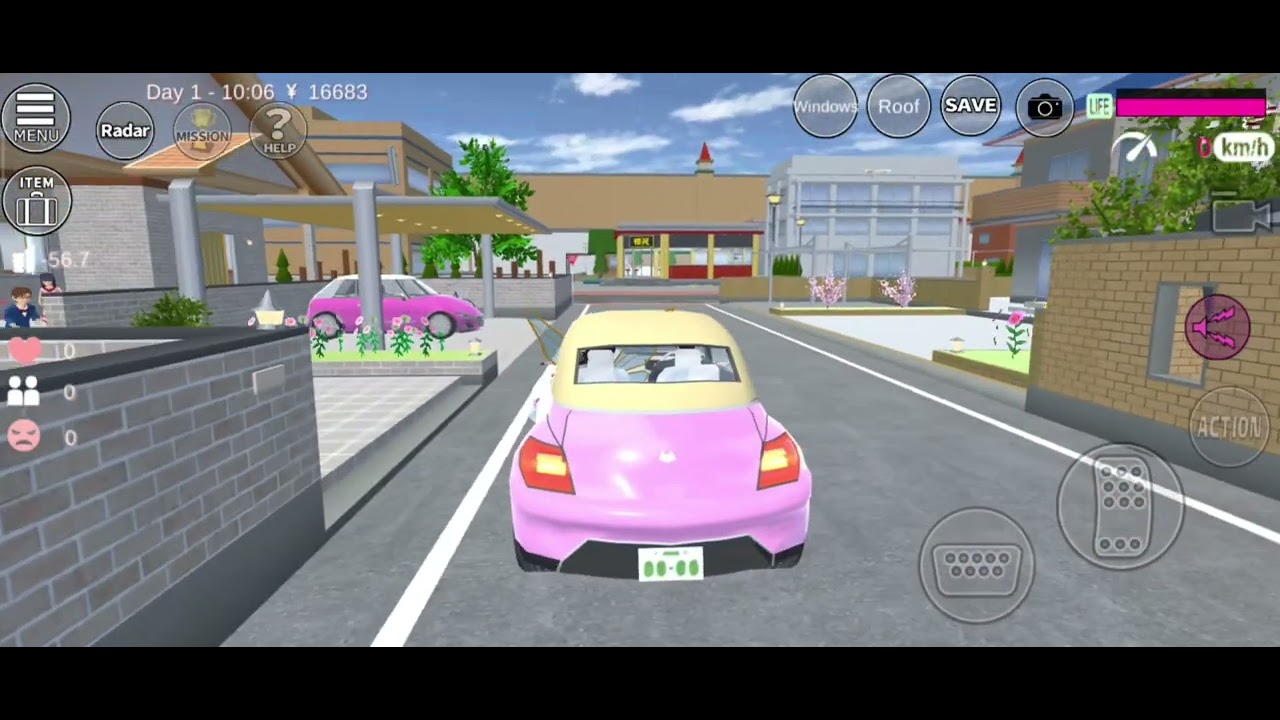 Taiga dan Rina//sakura school simulator 