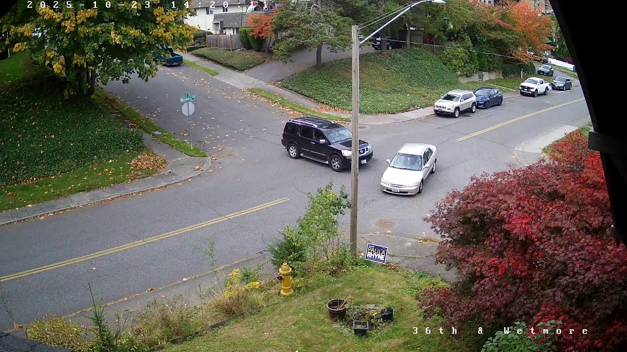 36th St & Wetmore Ave - Near Miss 2025-10-23