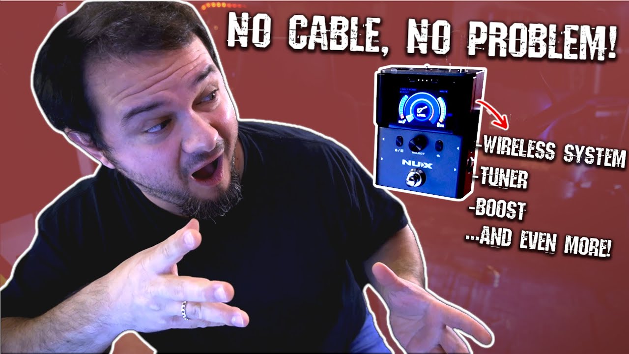 AWESOME & STABLE guitar wireless system - and much, MUCH MORE! | NUX B-8 Guitar Wireless System