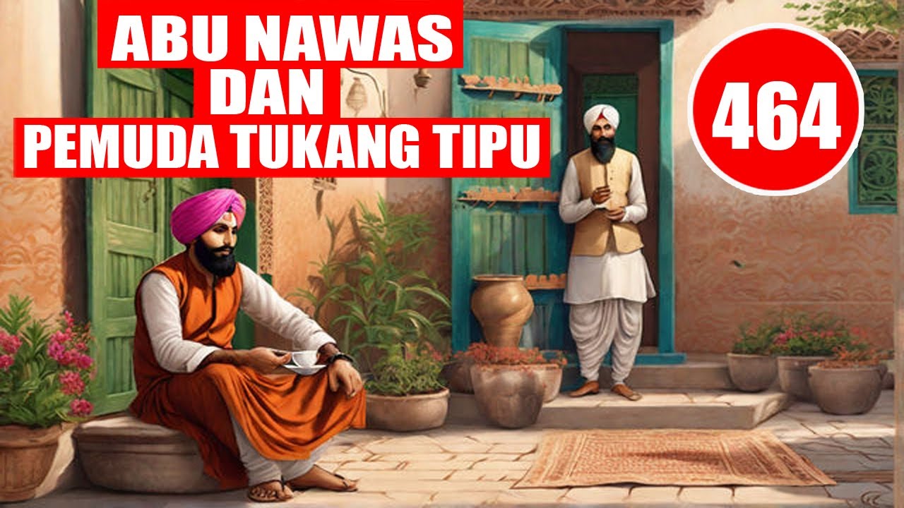 KISAH ABU NAWAS DAN KISAH PEMUDA TUKANG TIPU - HUMOR SUFI
