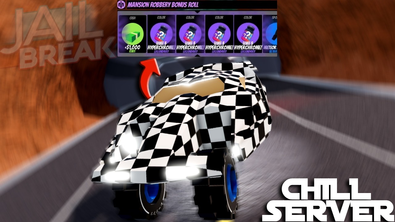 Chill Hyperchrome Grinding With the ARACHNID | Roblox Jailbreak