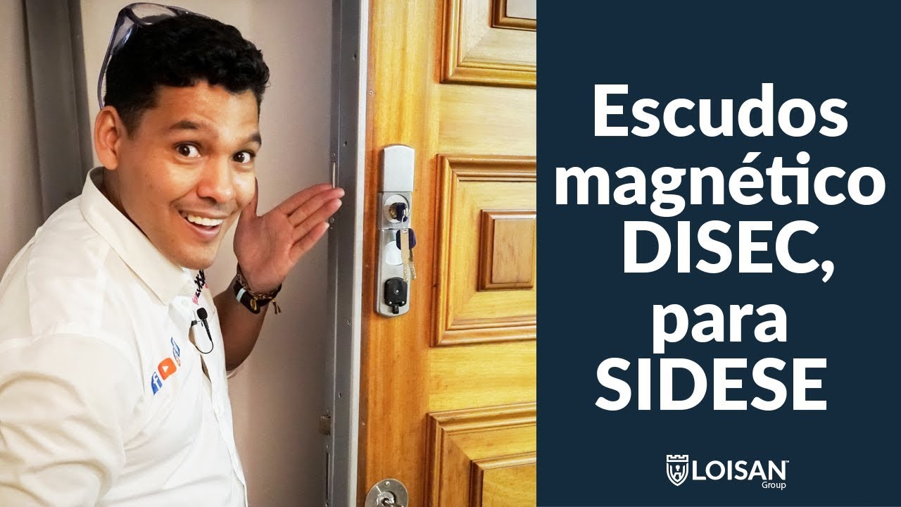 🔑Escudos magnéticos Disec, Para Sidese🔑