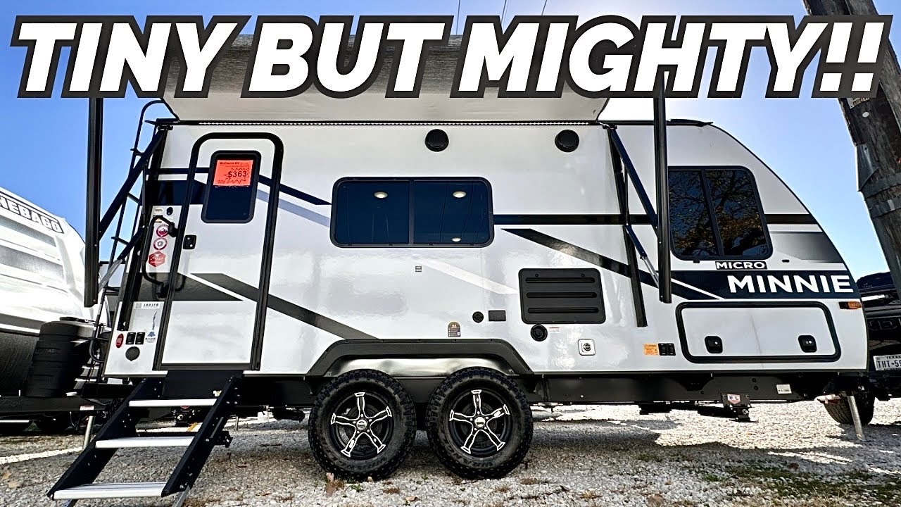 Lightweight camper without compromise! Spacious inside! Winnebago Micro Minnie 1821FB