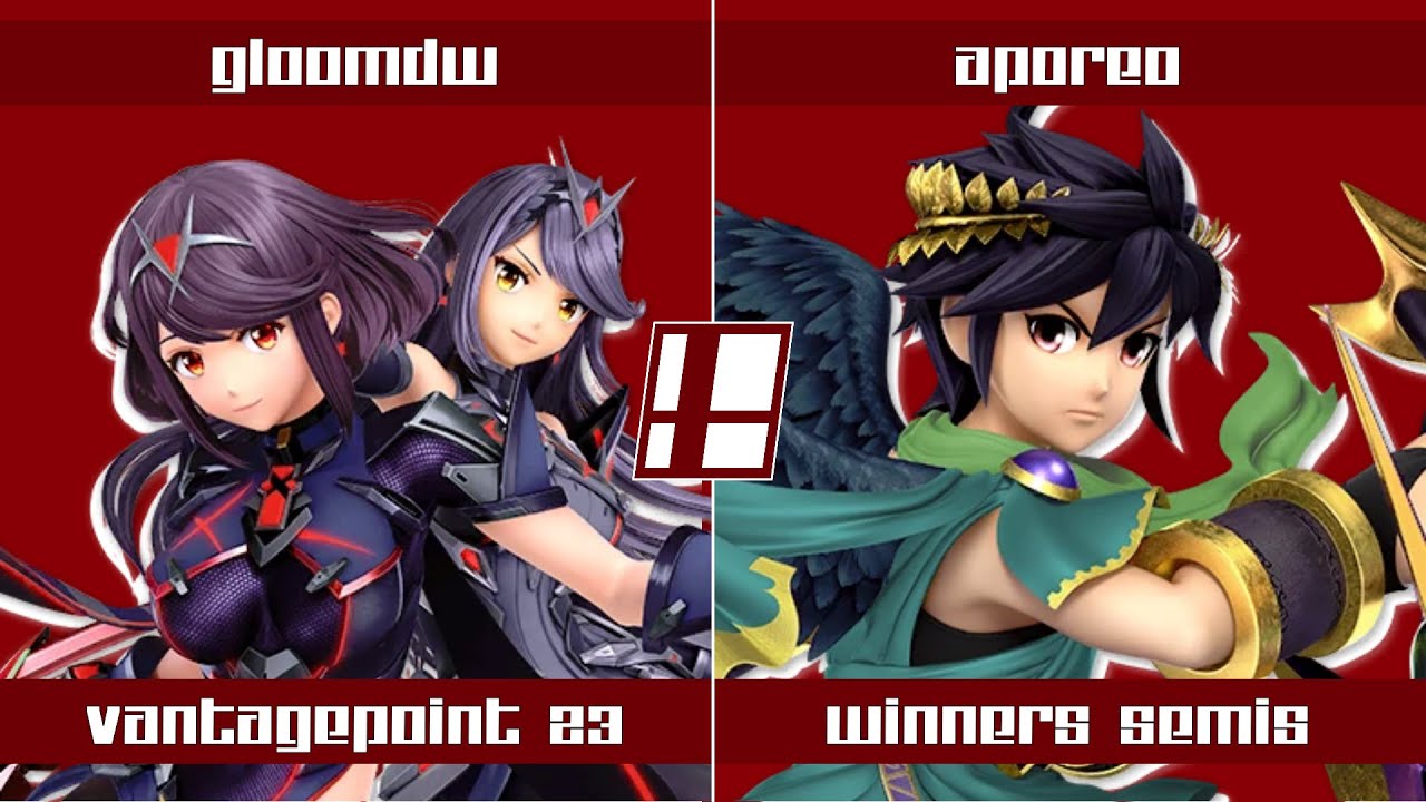 GloomDW (Pyra & Mythra) vs Aporeo (Dark Pit) - VantagePoint 23 Winners Semi-Final