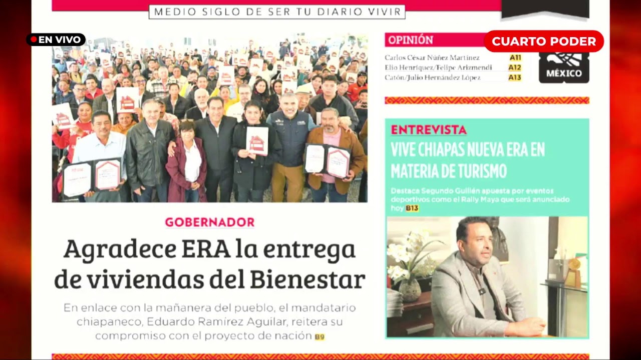 Noticiero TVO 05 02 2026. #TuDiarioVivir con Adolfo Abosaid