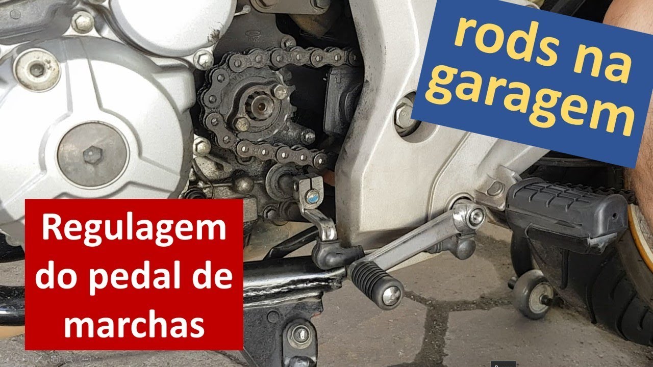 Honda CB300R - Ajuste da altura do pedal de marchas #tutorial #motocicletas #manutenção