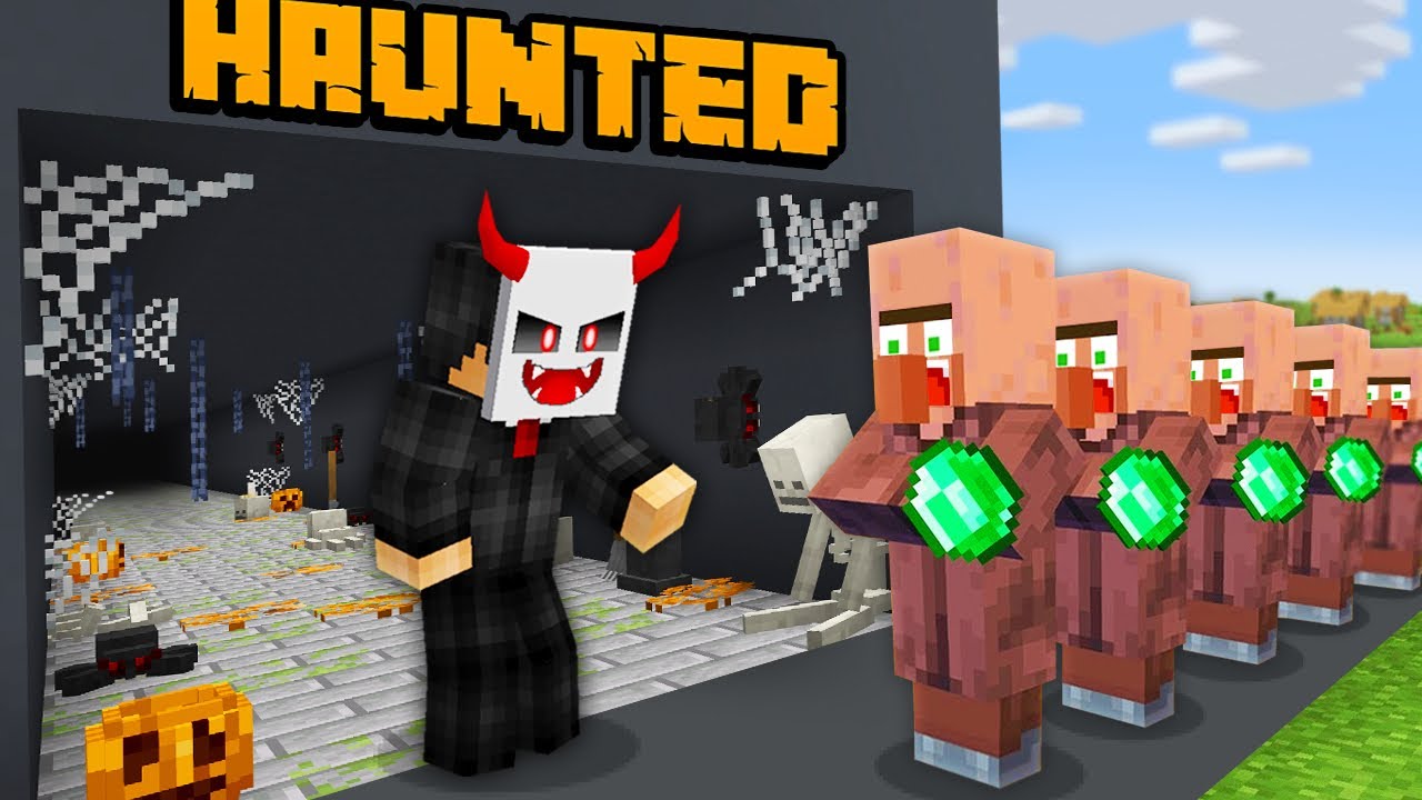 Minecraft, But I Open a Haunted House!