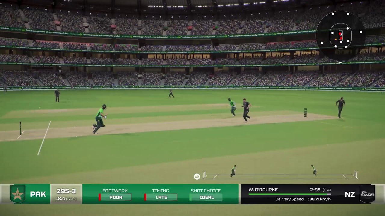 Pakistan vs New Zealand One Day International World Cup Match#4 Cricket_26 Gameplay