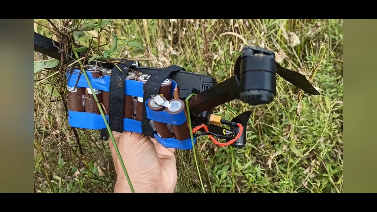 Краш hubsan zino pro (сломалась лопасть в полете)