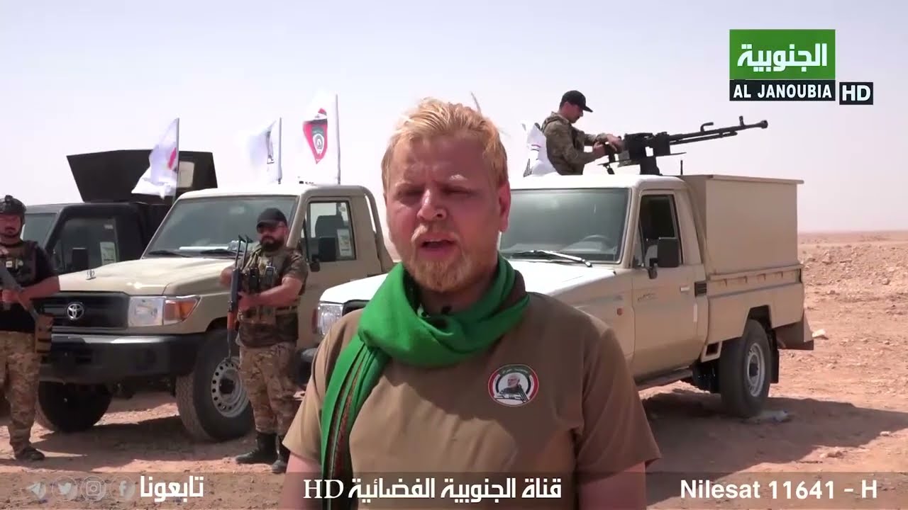 لواء 37 في الحشد الشعبي يشارك في حماية طريق حجاج بيت الله الحرام