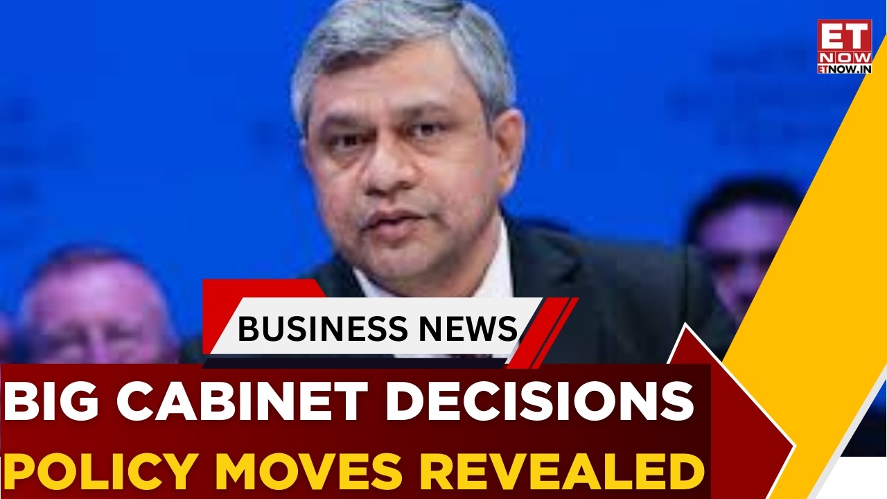 Cabinet Briefing: Ashwini Vaishnaw Announces Key Govt Decisions | Full Details | Business News