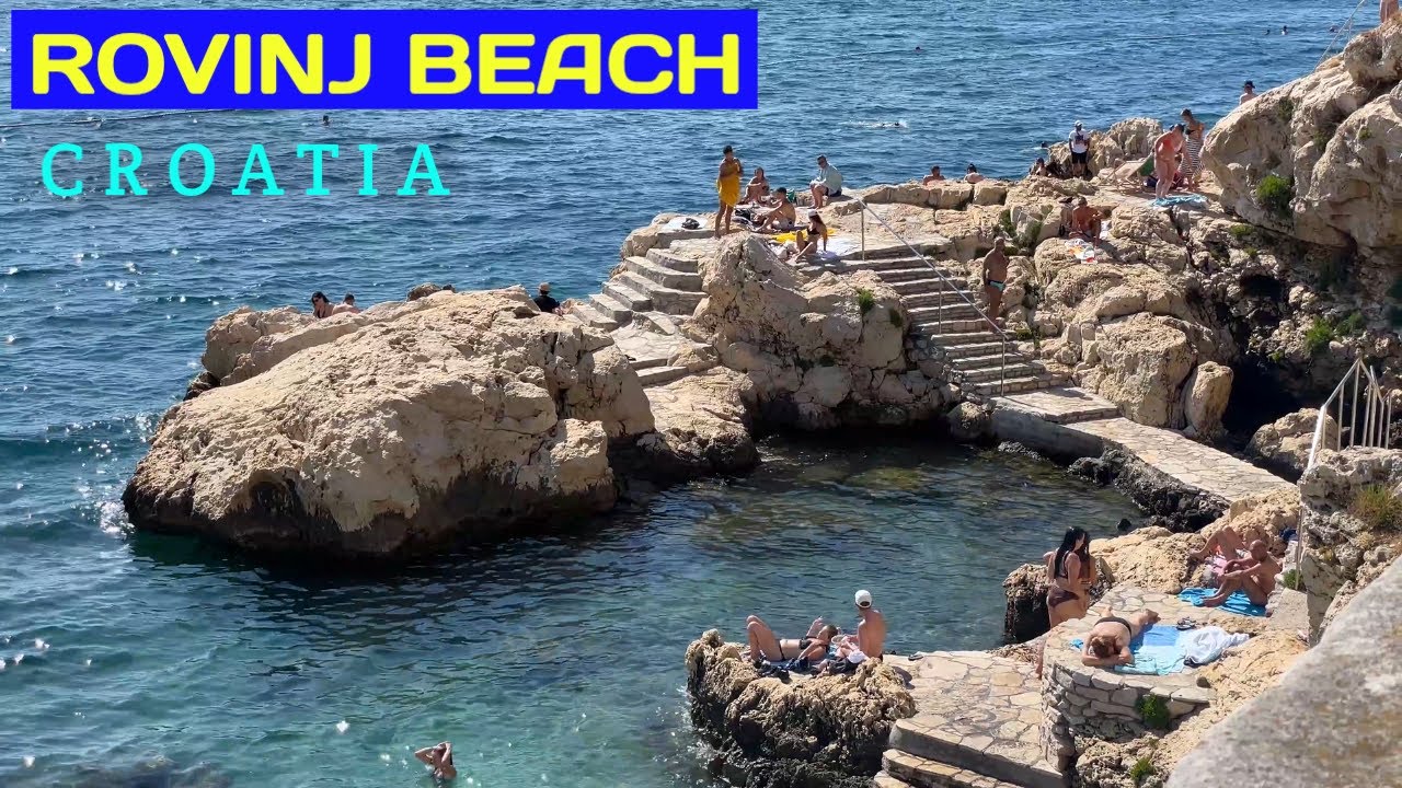 Rovinj Beach, Croatia ( 4K UHD )