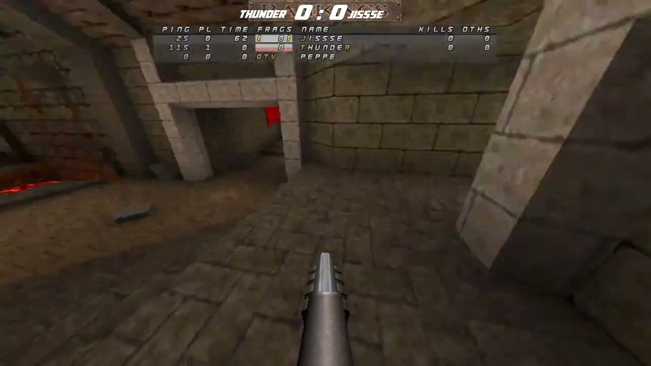 QuakeWorld Kombat Duel 9 - Jissse vs ThundeR