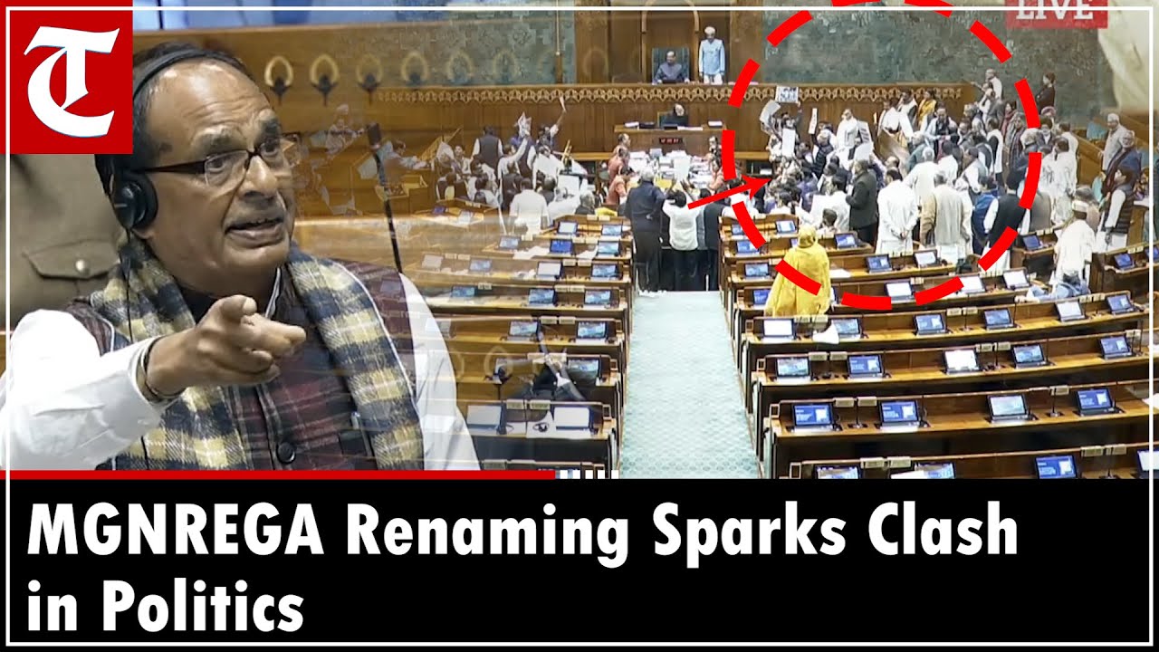 Chaos in Lok Sabha: Shivraj Singh Chouhan Slams Priyanka Gandhi Over MGNREGA Renaming