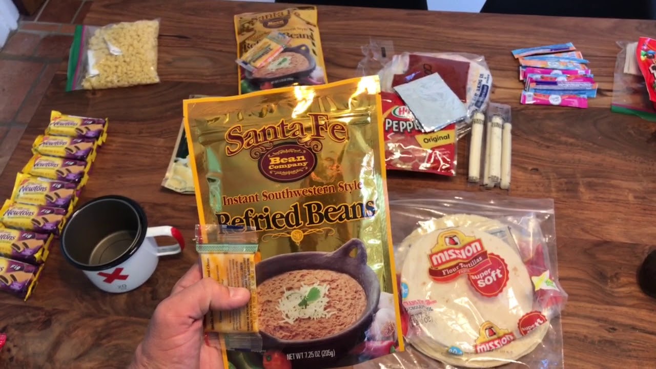 7 Day Backpacking Food List
