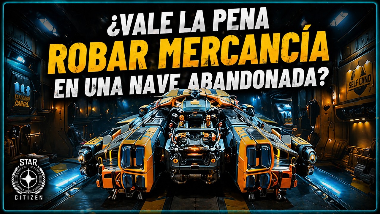 ¿Vale la pena robar mercancía en una nave abandonada? | Star Citizen