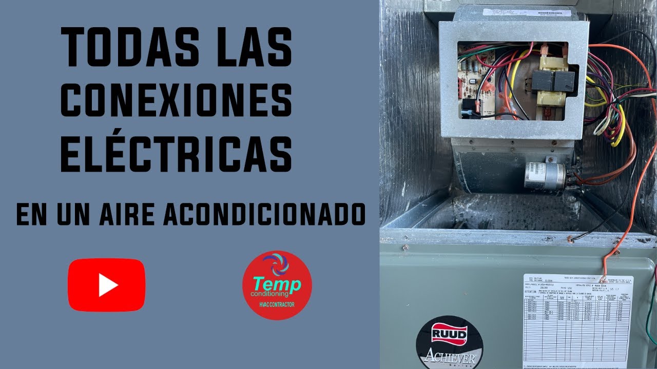 electricidad del aire acondicionado paso a paso