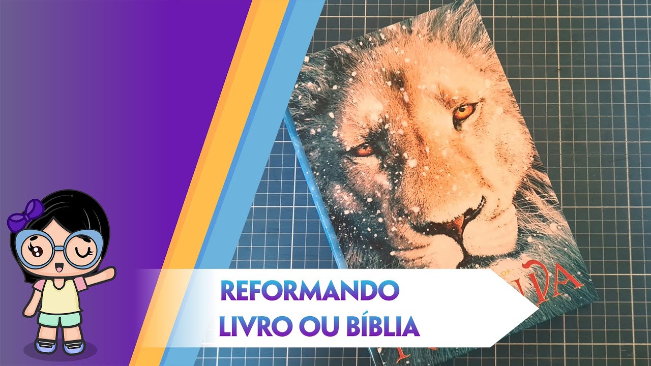 Reforma de Livro (BÍBLIA) com Lombada exposta
