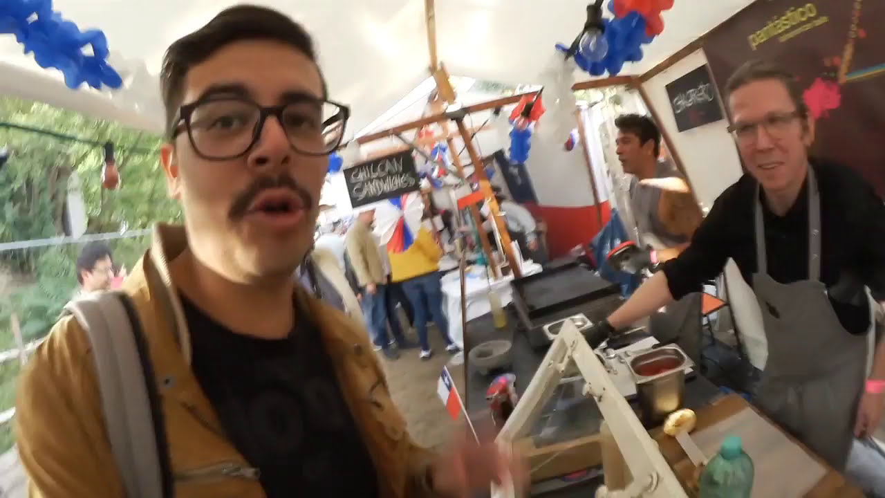 ARGENTINO por Primera vez en una FIESTA CHILENA | EL 18 en ALEMANIA