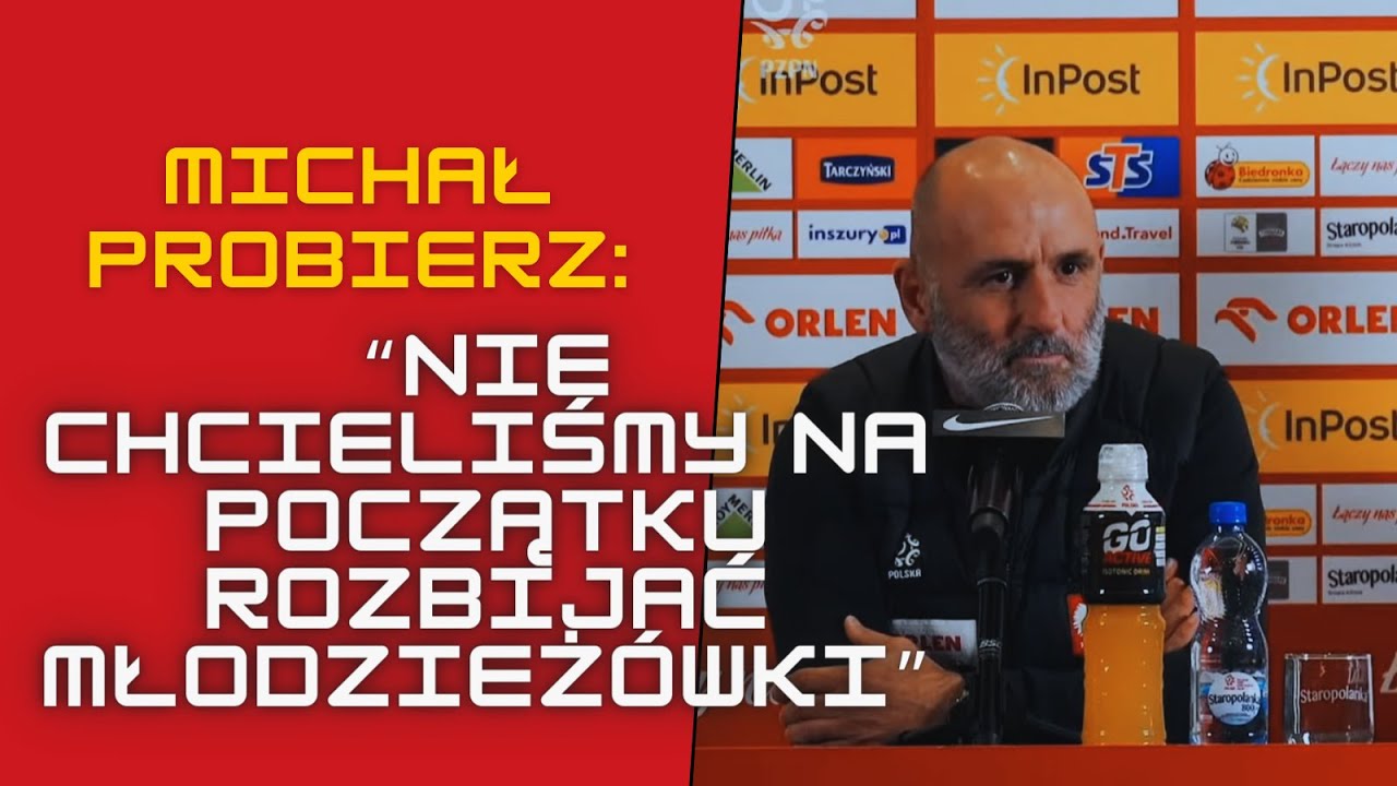 Nagłe zmiany w sztabie kadry. Michał Probierz tłumaczy. Twarde stanowisko