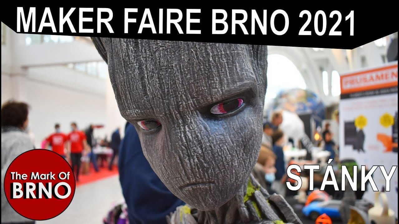 MAKER FAIRE BRNO 2021 Uk&aacute;zka 20 st&aacute;nků 4K