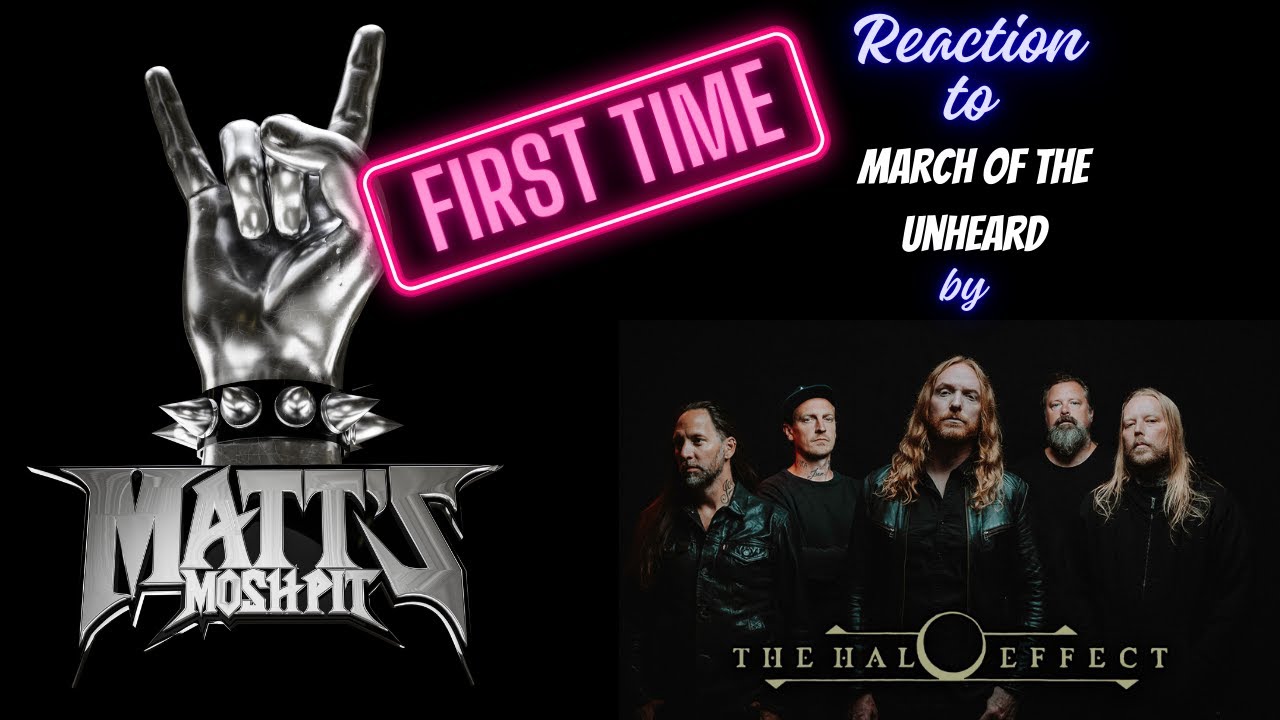 March of the Unheard  by The Halo Effect FIRST TIME Reaction!!!