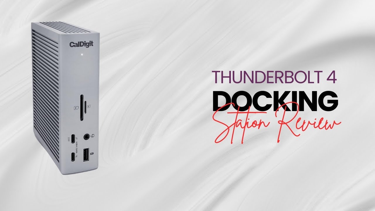 CalDigit TS4 Thunderbolt 4 Dock Review: Perfect Docking Solution for Mac/PC/Chrome! | USB-C Dock!