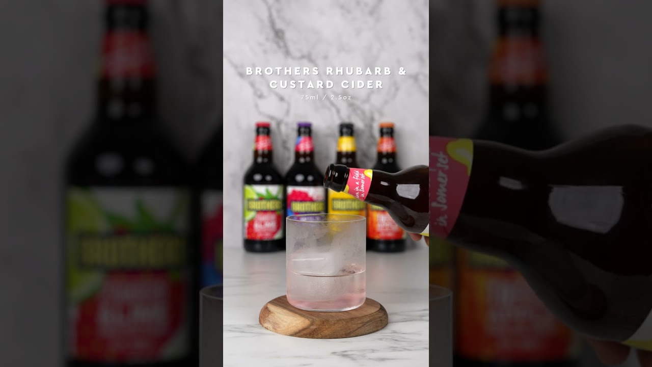 HOW TO MAKE A BROTHERS RHUBARB & CUSTARD NEGRONI