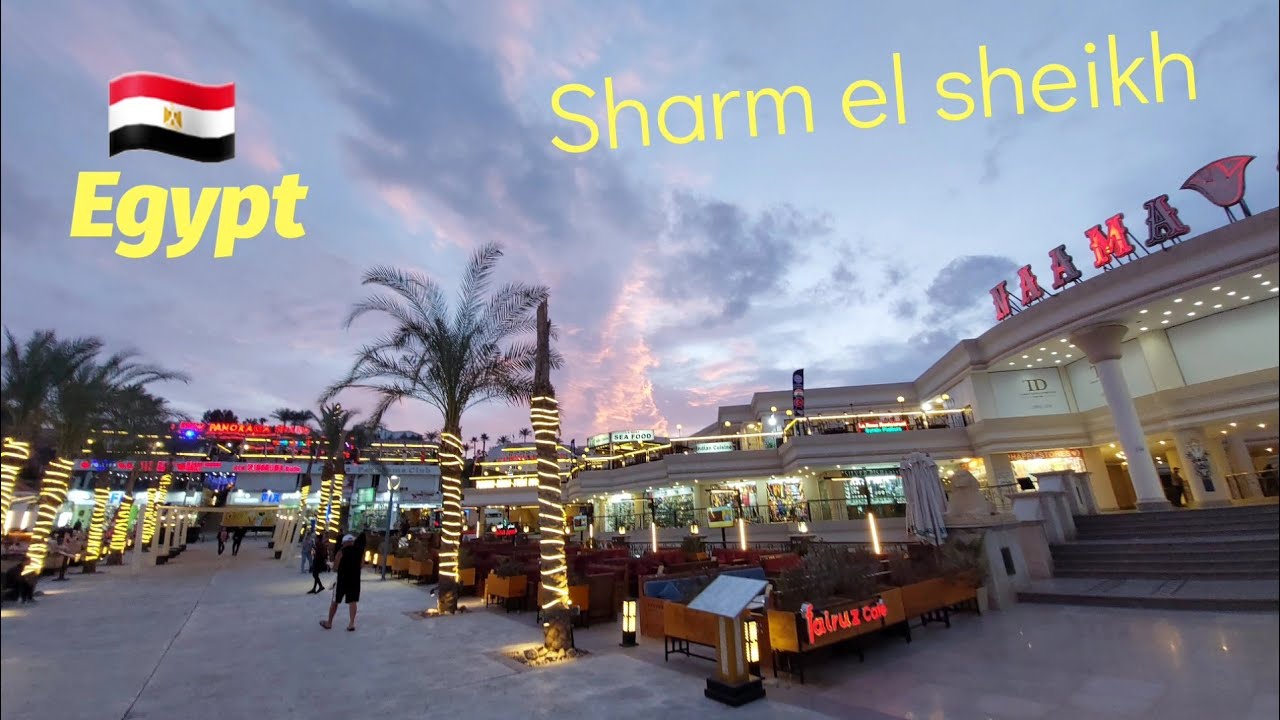 🇪🇬 Egypt. sharm el sheikh. naama Bay. day and night