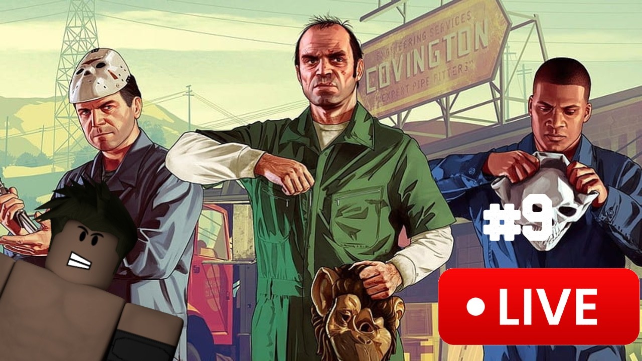 GTA 5 Story Mode on PS5: HEIST TIME And sorry Trevor 😭💔 [Live🔴9]