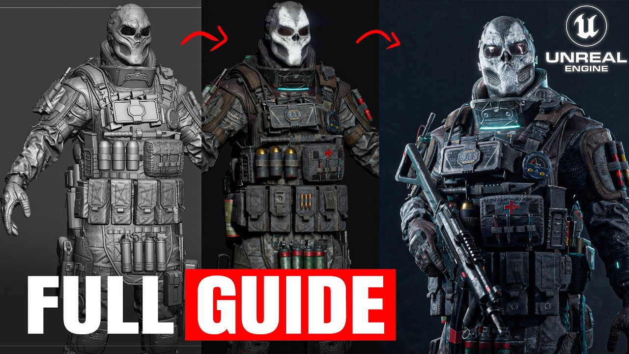 How to Make Game Character | Full Workflow