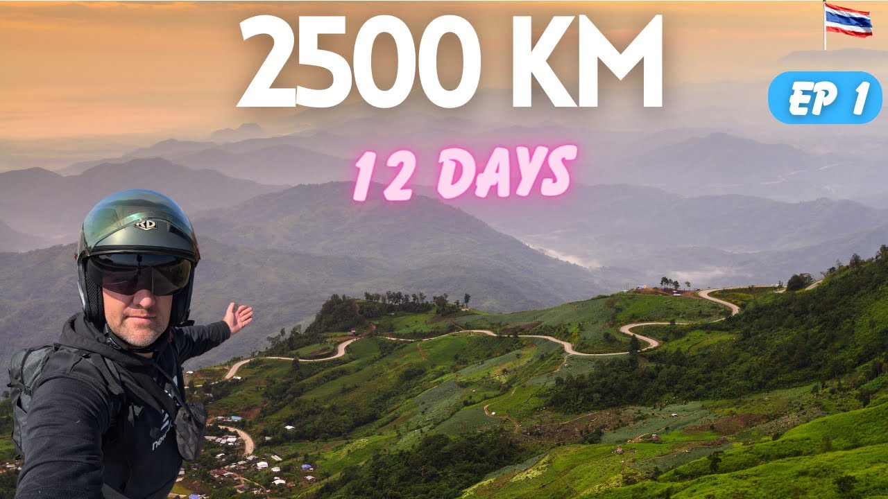 Riding 2500km around THAILAND - in 12 Days