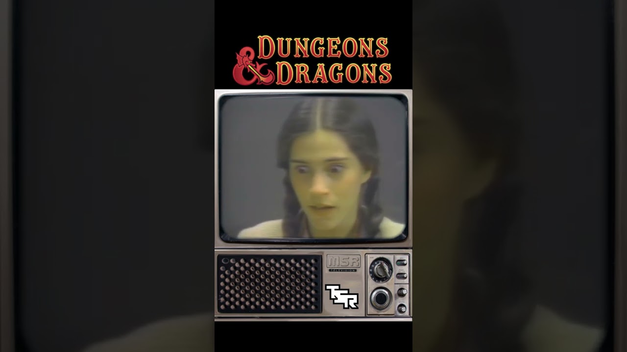 Dungeons and Dragons Game 80s TSR Commercial #shorts