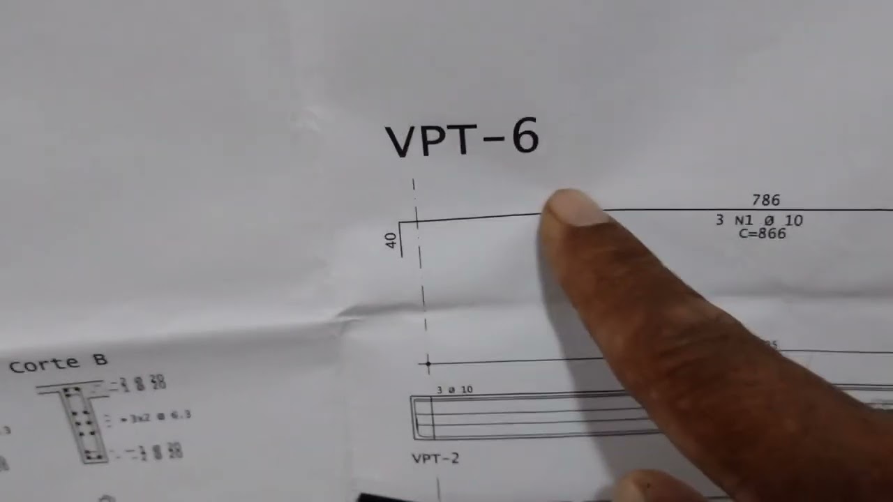 interpretação de camadas em Ferragem