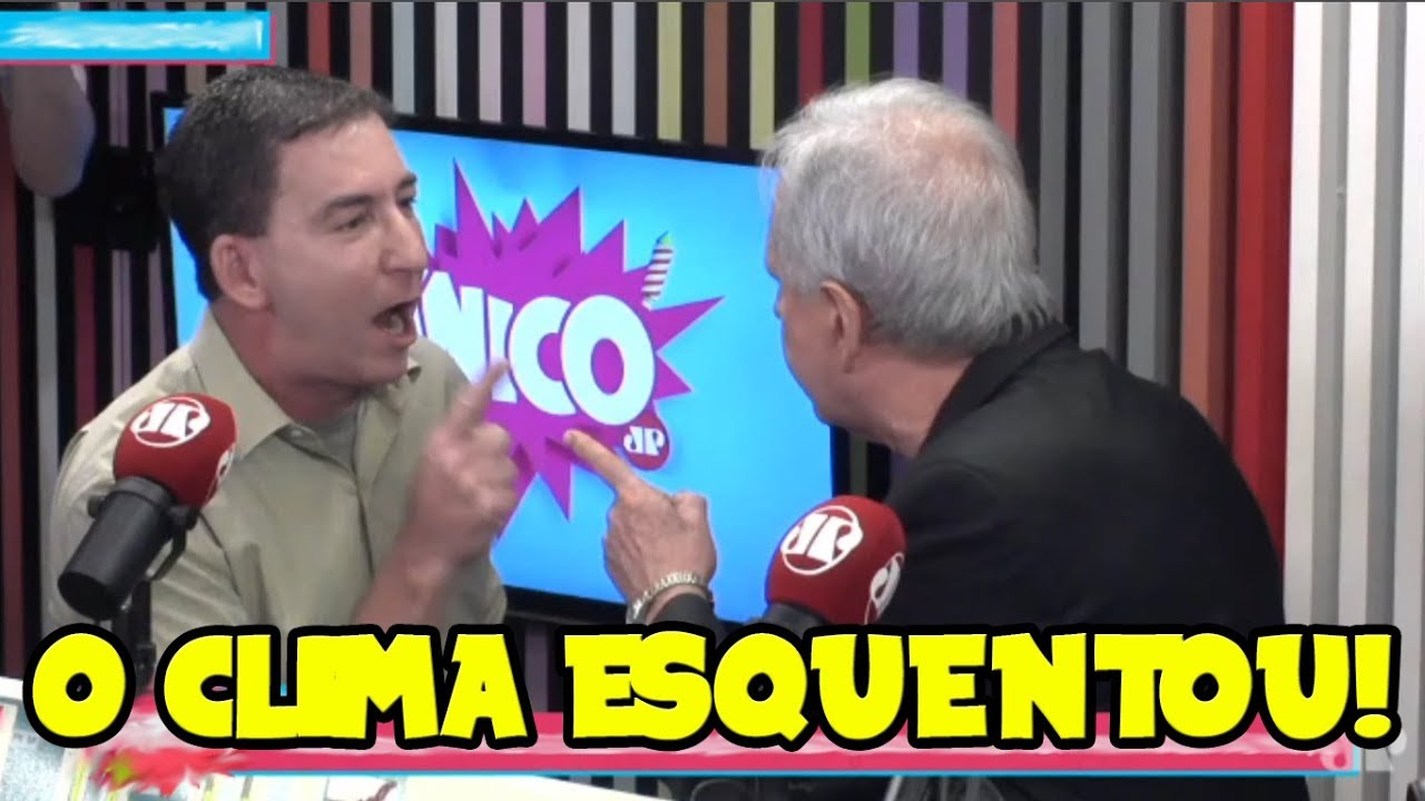 GLENN GREENWALD E AUGUSTO NUNES BRIGAM NO PÂNICO! (COMPLETO) | Pânico 2019 -Episódio 173