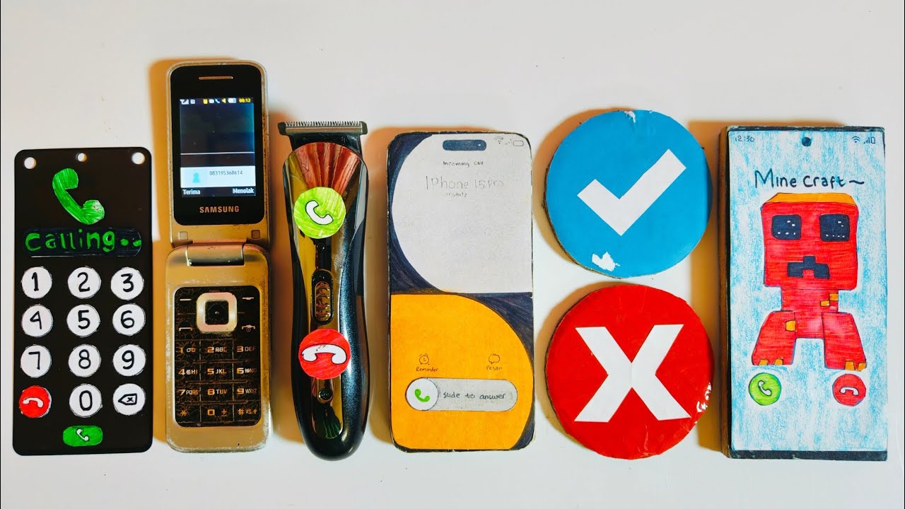 Phone LCD Glass Calling on Samsung Folder, Hair Clipper,iPhone 15, Only Button,Samsung S26 minecraft