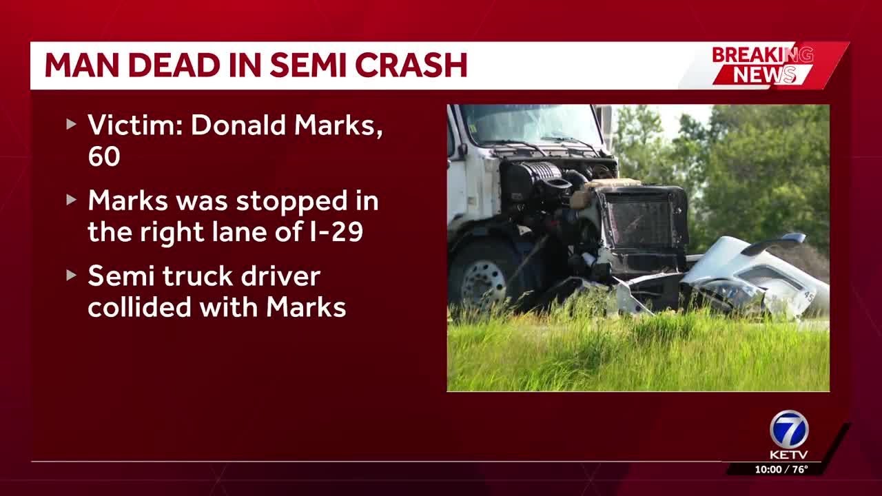 Iowa State Patrol confirms one man dead in crash on I-29 near Council Bluffs