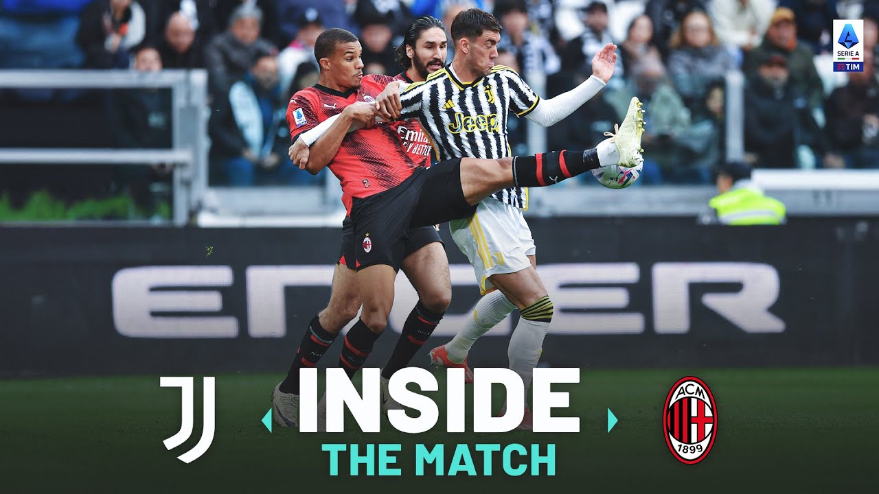 The clash at the Allianz Stadium | Inside The Match | Juventus-Milan | Serie A 2023/24