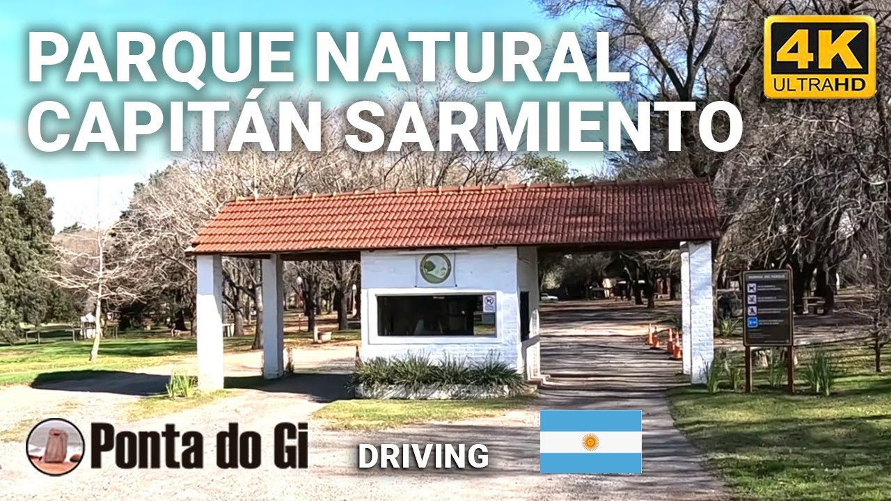 CAMPING de CAPITAN SARMIENTO TURISMO cerca de la CIUDAD de BUENOS AIRES #driving TOUR 4K - ARGENTINA